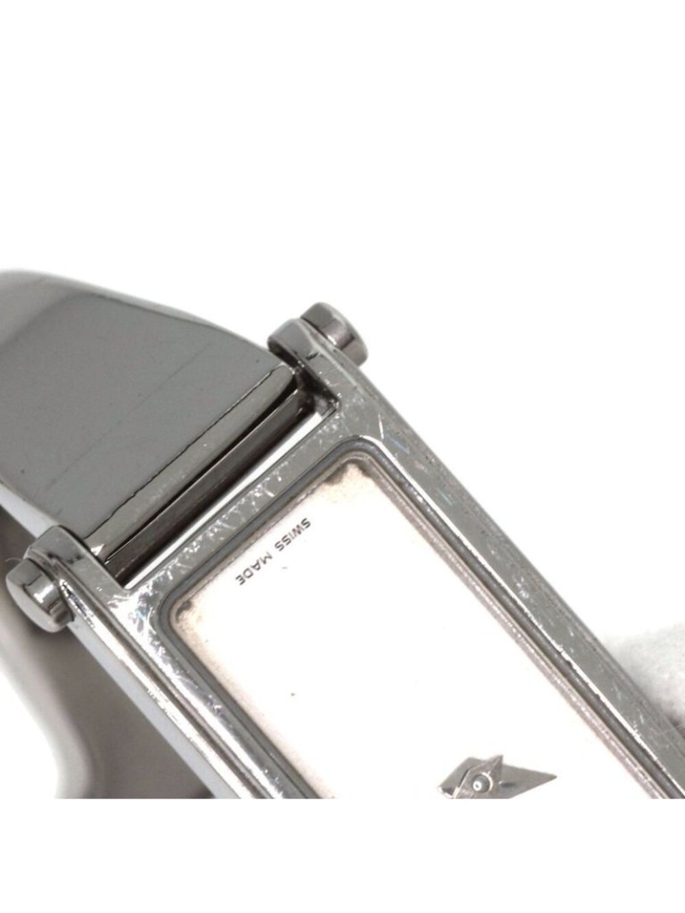 Gucci Square Face Bangle Watch SS - Picture 14 of 15
